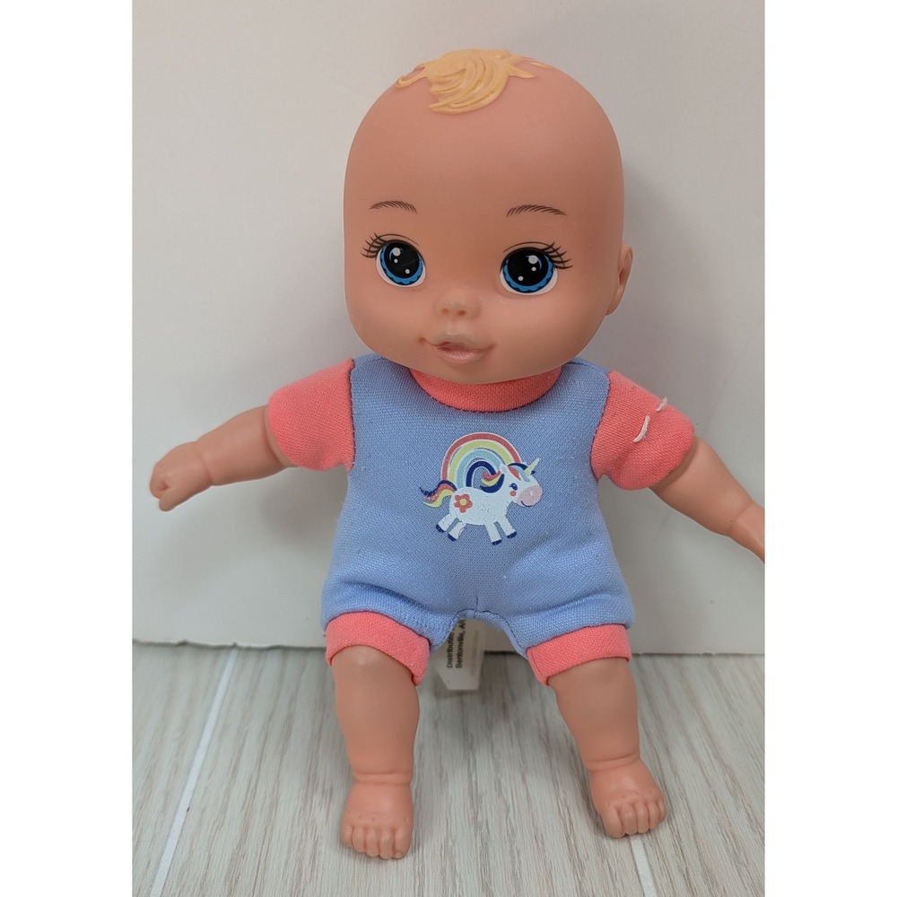 Cititoy My Sweet Love Blonde Baby Doll 8" Purple Pink Unicorn Outfit Walmart